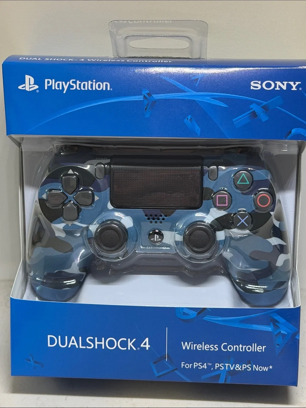 Sony DualShock 4 Wireless Controller - Blue Camouflage